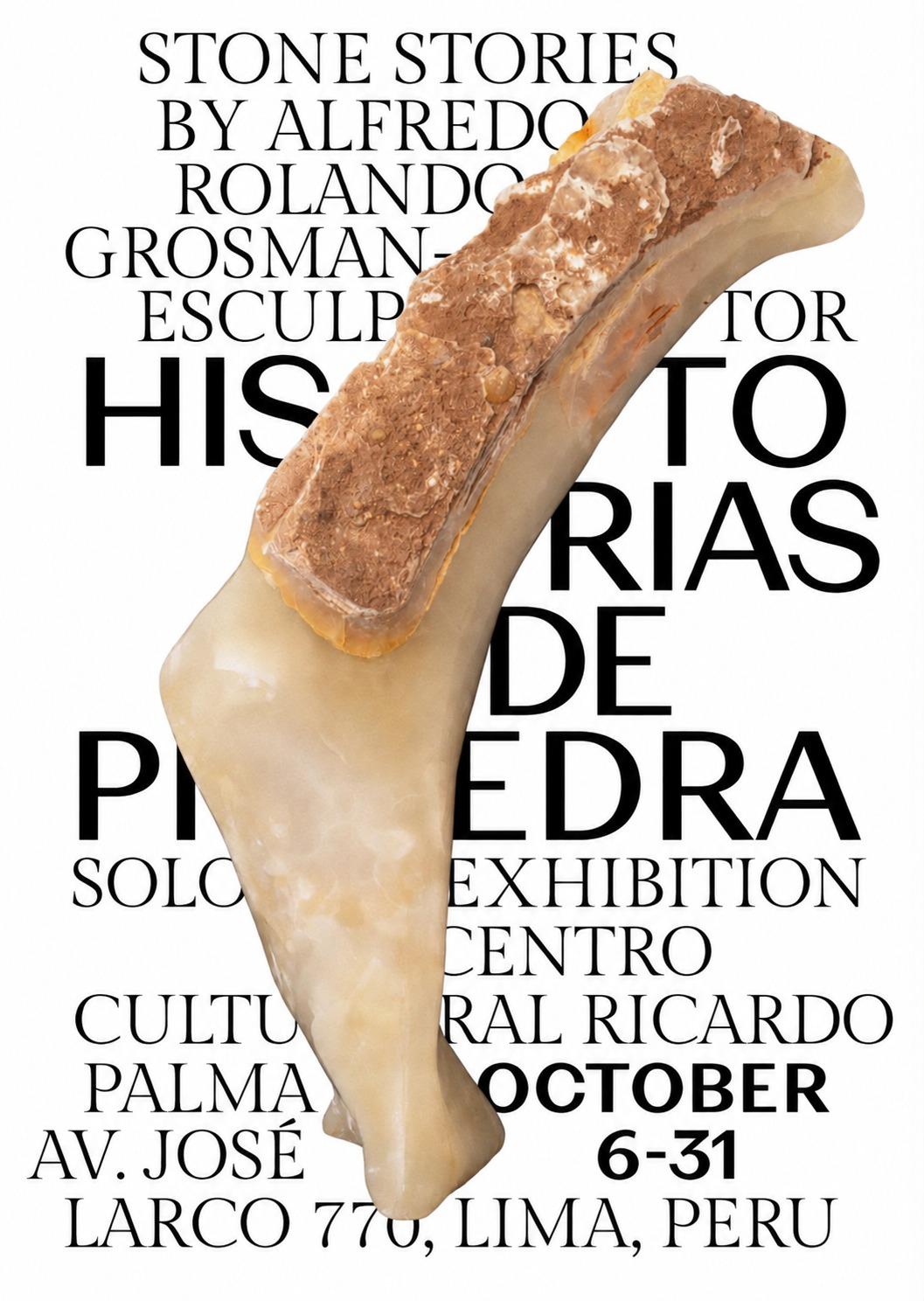 Afiche Historias de piedra
