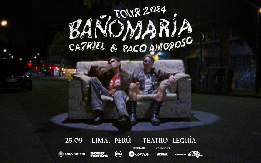 Bañomaria Ca7riel Paco Amoroso Lima concierto 