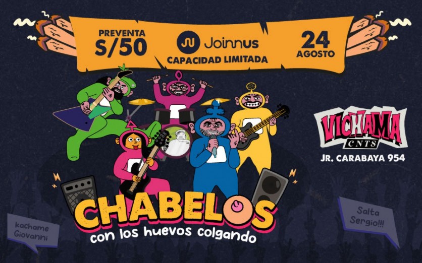 Chabelos Lima Concierto 