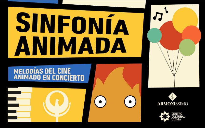 Sinfonía Animada Melodias del cine animado Concierto Joinnus 