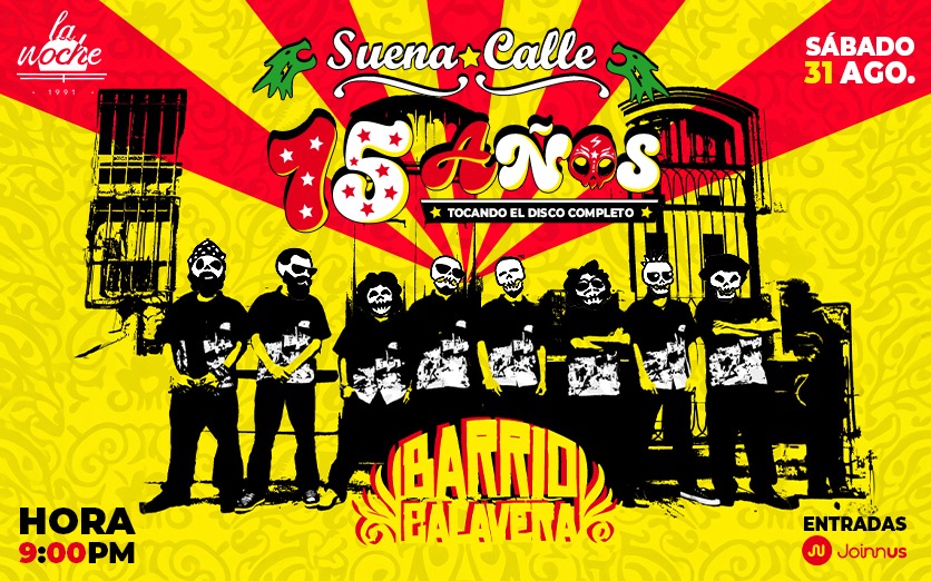 Suena Calle 15 años Concierto 