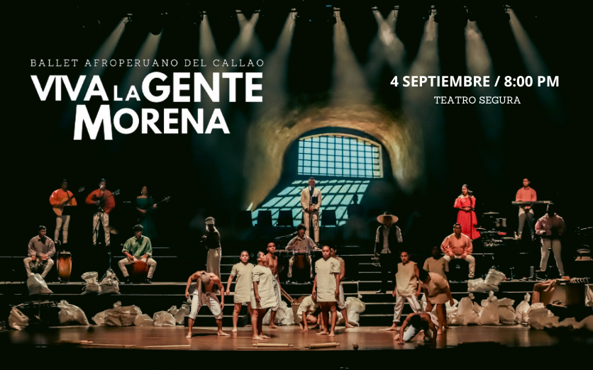 Viva la gente morena teatro Lima 