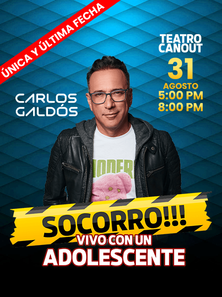 Carlos Galdos Vivo con un adolescente 