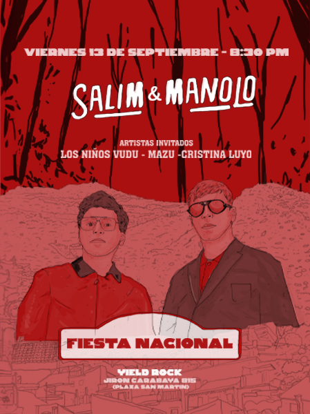 Salim y Manolo Concierto Yield Rock 